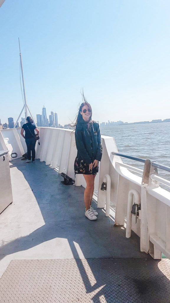 New York - Ferry Statut Liberte - Travel with Solenep